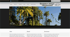 Desktop Screenshot of beverlyhillsinter.com